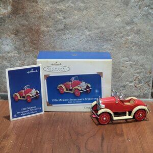 Hallmark Christmas Ornament 1926 Murray Steelcraft Speedster Kiddie Car Classics